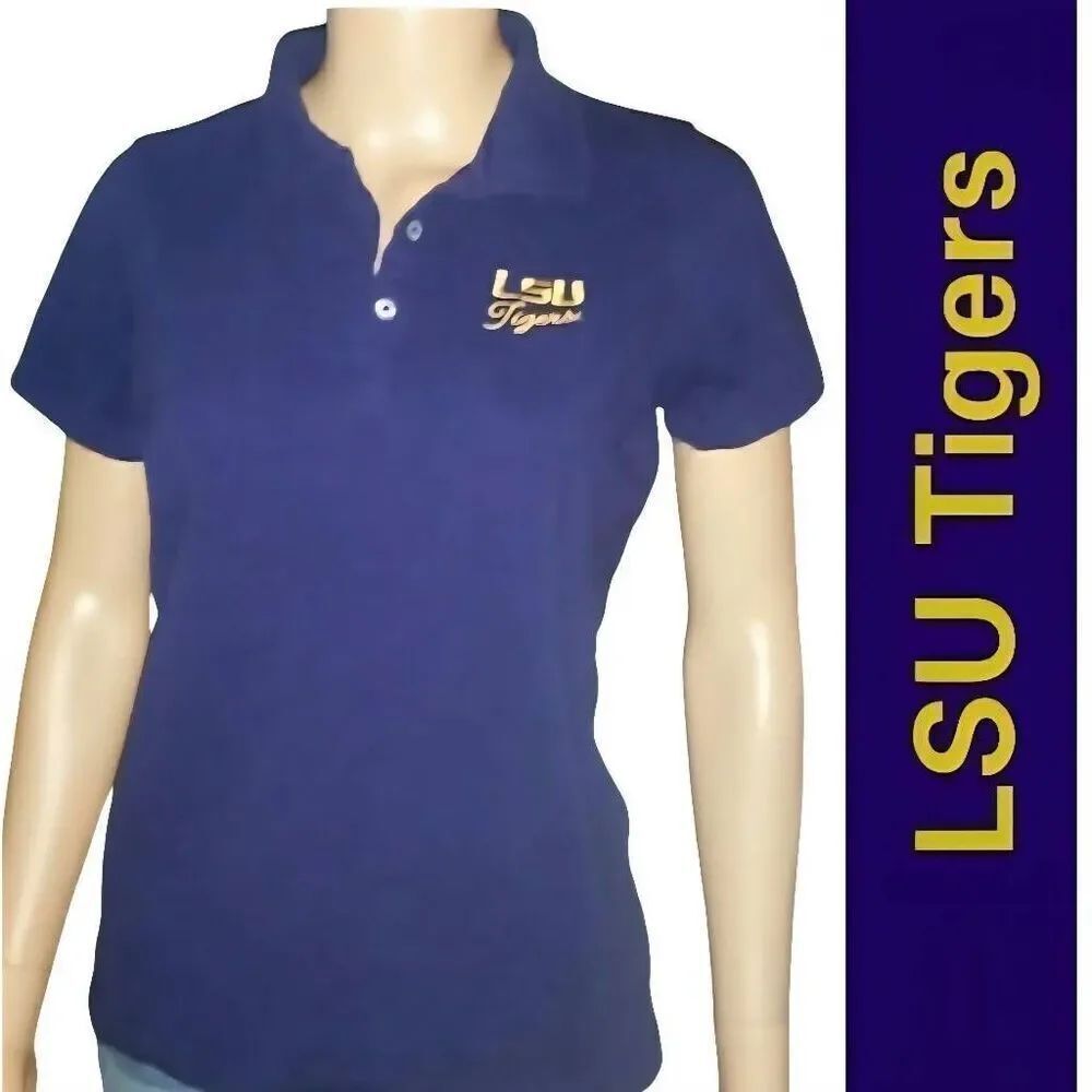 Antigua LSU Polo style shirt